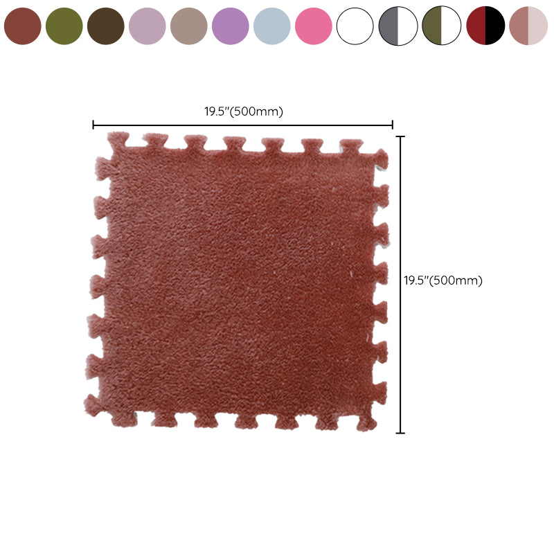 Fade Resistant Level Loop Carpet Tile Non-Skid Interlocking Bedroom Carpet Tiles Clearhalo 'Carpet Tiles & Carpet Squares' 'carpet_tiles_carpet_squares' 'Flooring 'Home Improvement' 'home_improvement' 'home_improvement_carpet_tiles_carpet_squares' Walls and Ceiling' 6643101