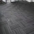 Dark Color Level Loop Carpet Tile Non-Skid Self Adhesive Indoor Office Carpet Tiles Black 1'8" x 1'8" Clearhalo 'Carpet Tiles & Carpet Squares' 'carpet_tiles_carpet_squares' 'Flooring 'Home Improvement' 'home_improvement' 'home_improvement_carpet_tiles_carpet_squares' Walls and Ceiling' 6643142