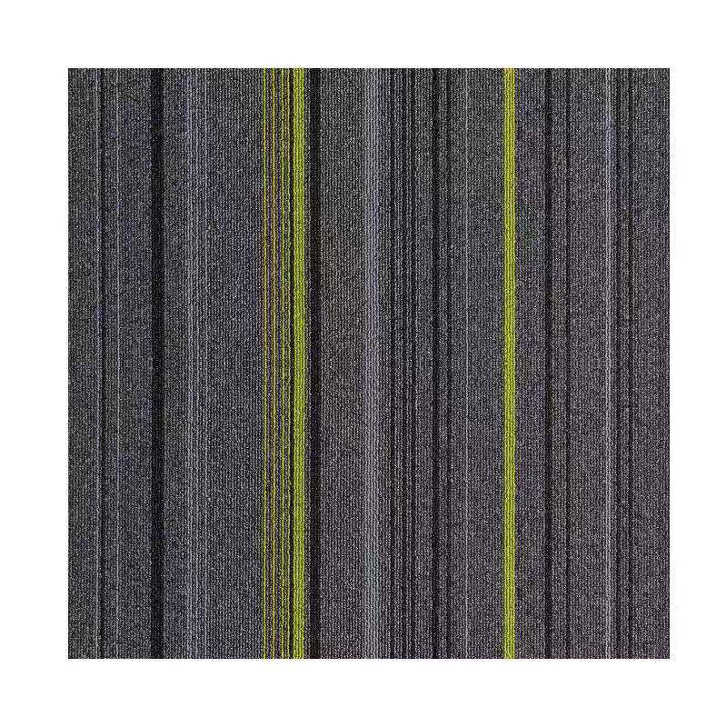 Dark Color Level Loop Carpet Tile Non-Skid Self Adhesive Indoor Office Carpet Tiles Dark Gray-Black 1'8" x 1'8" Clearhalo 'Carpet Tiles & Carpet Squares' 'carpet_tiles_carpet_squares' 'Flooring 'Home Improvement' 'home_improvement' 'home_improvement_carpet_tiles_carpet_squares' Walls and Ceiling' 6643152