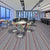Dark Color Level Loop Carpet Tile Non-Skid Self Adhesive Indoor Office Carpet Tiles Red-Black 10"L x 39"W Clearhalo 'Carpet Tiles & Carpet Squares' 'carpet_tiles_carpet_squares' 'Flooring 'Home Improvement' 'home_improvement' 'home_improvement_carpet_tiles_carpet_squares' Walls and Ceiling' 6643155