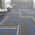 Level Loop Carpet Tile Non-Skid Self Adhesive Indoor Office Carpet Tiles Royal Blue 10"L x 39"W Clearhalo 'Carpet Tiles & Carpet Squares' 'carpet_tiles_carpet_squares' 'Flooring 'Home Improvement' 'home_improvement' 'home_improvement_carpet_tiles_carpet_squares' Walls and Ceiling' 6643171
