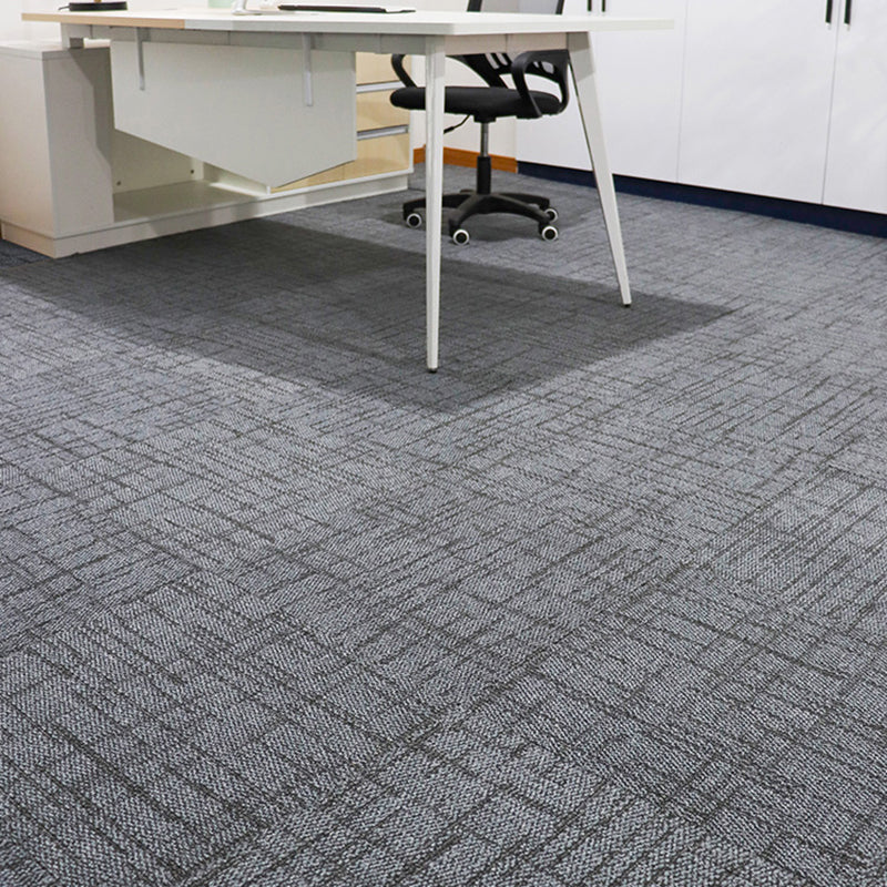 Level Loop Carpet Tile Non-Skid Self Adhesive Indoor Office Carpet Tiles Clearhalo 'Carpet Tiles & Carpet Squares' 'carpet_tiles_carpet_squares' 'Flooring 'Home Improvement' 'home_improvement' 'home_improvement_carpet_tiles_carpet_squares' Walls and Ceiling' 6643182