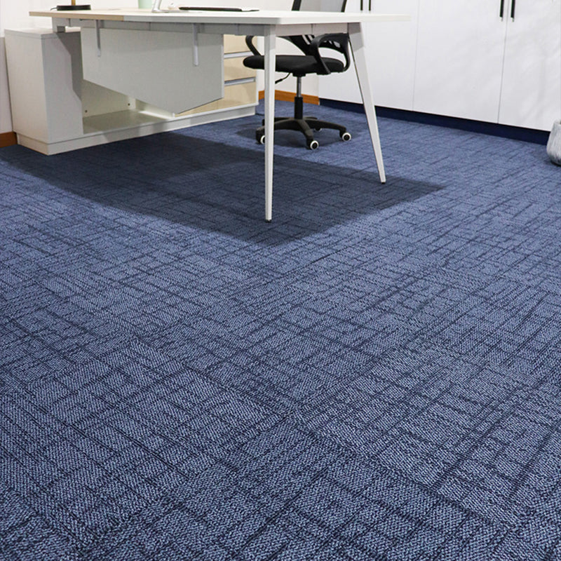 Level Loop Carpet Tile Non-Skid Self Adhesive Indoor Office Carpet Tiles Clearhalo 'Carpet Tiles & Carpet Squares' 'carpet_tiles_carpet_squares' 'Flooring 'Home Improvement' 'home_improvement' 'home_improvement_carpet_tiles_carpet_squares' Walls and Ceiling' 6643183