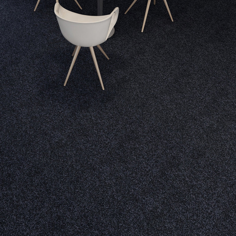 Non-Skid Level Loop Carpet Tile Multi-Color Self Adhesive Indoor Office Carpet Tiles Black Clearhalo 'Carpet Tiles & Carpet Squares' 'carpet_tiles_carpet_squares' 'Flooring 'Home Improvement' 'home_improvement' 'home_improvement_carpet_tiles_carpet_squares' Walls and Ceiling' 6643191