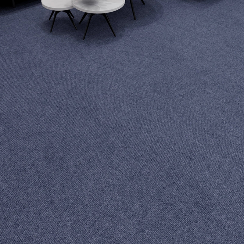 Non-Skid Level Loop Carpet Tile Multi-Color Self Adhesive Indoor Office Carpet Tiles Dark Blue Clearhalo 'Carpet Tiles & Carpet Squares' 'carpet_tiles_carpet_squares' 'Flooring 'Home Improvement' 'home_improvement' 'home_improvement_carpet_tiles_carpet_squares' Walls and Ceiling' 6643194