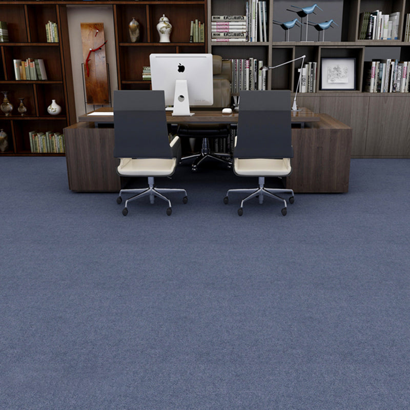 Non-Skid Level Loop Carpet Tile Multi-Color Self Adhesive Indoor Office Carpet Tiles Clearhalo 'Carpet Tiles & Carpet Squares' 'carpet_tiles_carpet_squares' 'Flooring 'Home Improvement' 'home_improvement' 'home_improvement_carpet_tiles_carpet_squares' Walls and Ceiling' 6643215