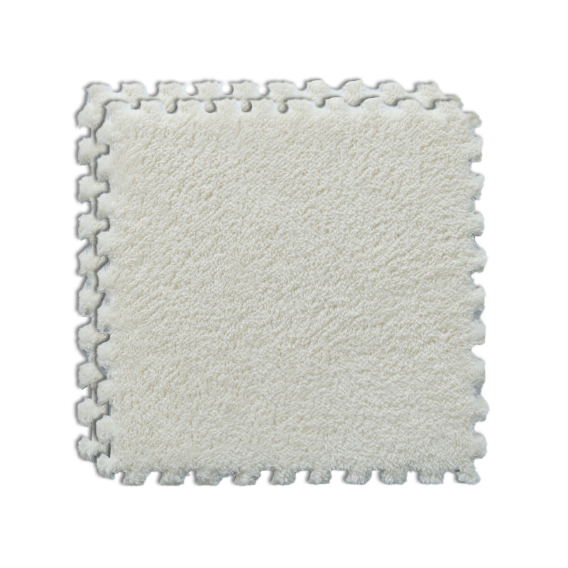 Multi-Color Carpet Tile Non-Skid Interlocking Bedroom Level Loop Carpet Tiles Off-White Clearhalo 'Carpet Tiles & Carpet Squares' 'carpet_tiles_carpet_squares' 'Flooring 'Home Improvement' 'home_improvement' 'home_improvement_carpet_tiles_carpet_squares' Walls and Ceiling' 6643268