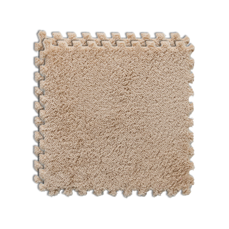 Multi-Color Carpet Tile Non-Skid Interlocking Bedroom Level Loop Carpet Tiles Apricot Clearhalo 'Carpet Tiles & Carpet Squares' 'carpet_tiles_carpet_squares' 'Flooring 'Home Improvement' 'home_improvement' 'home_improvement_carpet_tiles_carpet_squares' Walls and Ceiling' 6643273