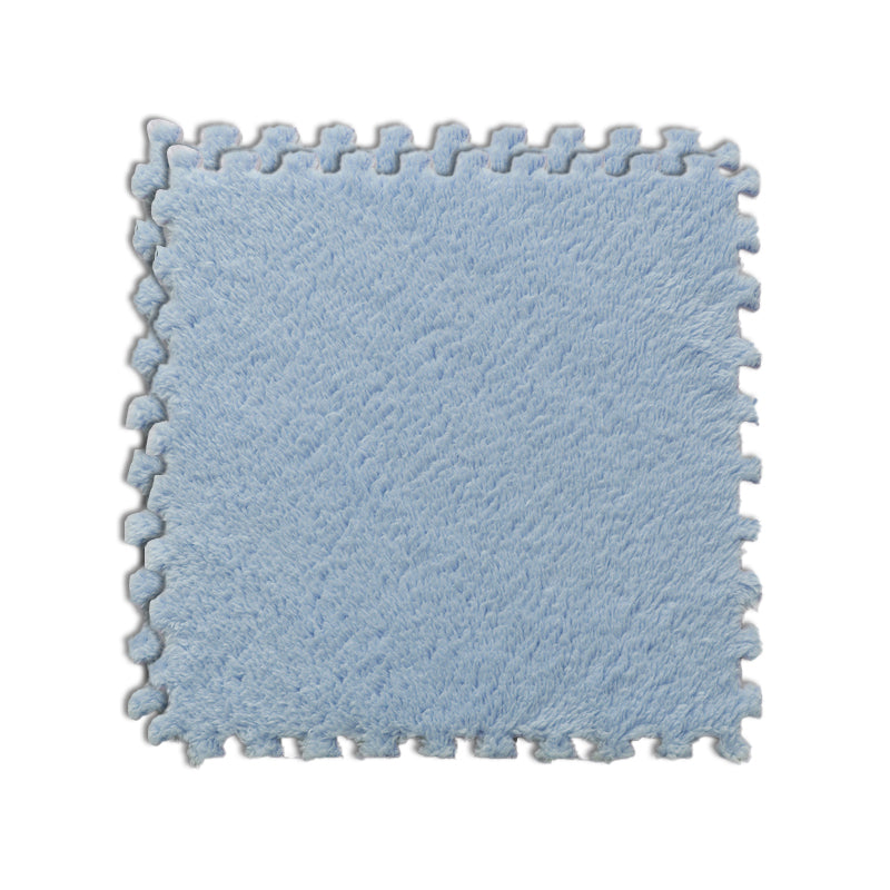 Multi-Color Carpet Tile Non-Skid Interlocking Bedroom Level Loop Carpet Tiles Light Blue Clearhalo 'Carpet Tiles & Carpet Squares' 'carpet_tiles_carpet_squares' 'Flooring 'Home Improvement' 'home_improvement' 'home_improvement_carpet_tiles_carpet_squares' Walls and Ceiling' 6643275