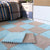 Modern Carpet Tile Level Loop Interlocking Non-Skid Carpet Tiles Blue Coffee Clearhalo 'Carpet Tiles & Carpet Squares' 'carpet_tiles_carpet_squares' 'Flooring 'Home Improvement' 'home_improvement' 'home_improvement_carpet_tiles_carpet_squares' Walls and Ceiling' 6643302