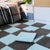 Modern Carpet Tile Level Loop Interlocking Non-Skid Carpet Tiles Gray Blue Clearhalo 'Carpet Tiles & Carpet Squares' 'carpet_tiles_carpet_squares' 'Flooring 'Home Improvement' 'home_improvement' 'home_improvement_carpet_tiles_carpet_squares' Walls and Ceiling' 6643303