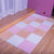 Modern Level Loop Carpet Tiles Color Block Interlocking Carpet Floor Tile Light Pink Clearhalo 'Carpet Tiles & Carpet Squares' 'carpet_tiles_carpet_squares' 'Flooring 'Home Improvement' 'home_improvement' 'home_improvement_carpet_tiles_carpet_squares' Walls and Ceiling' 6643312