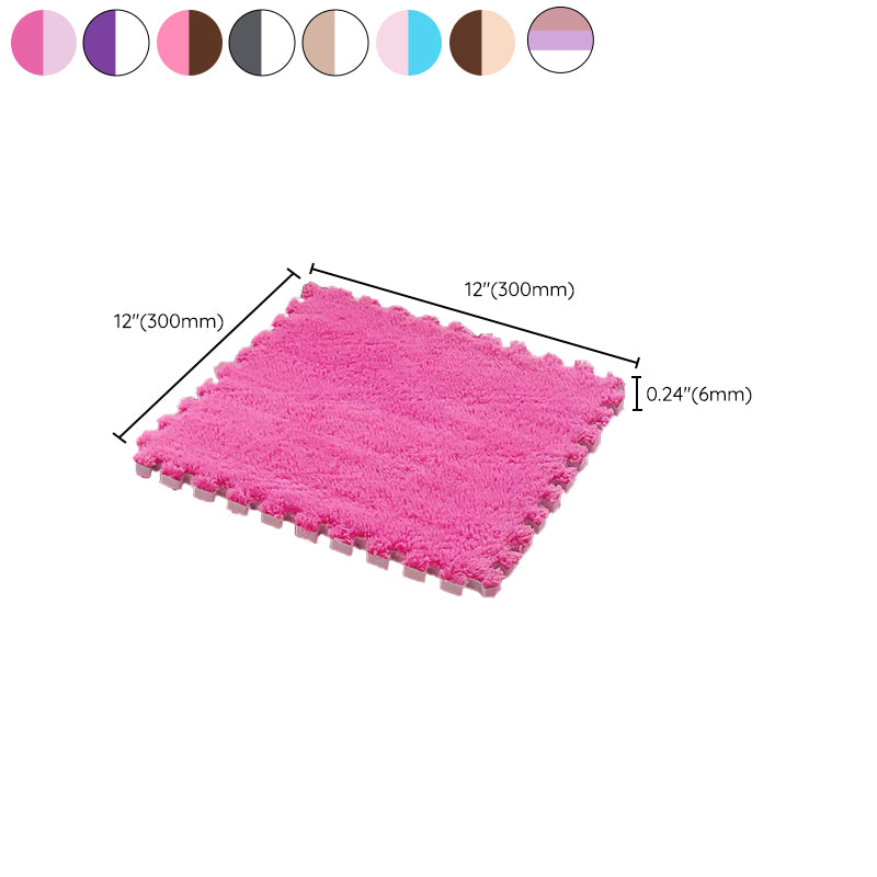 Modern Level Loop Carpet Tiles Color Block Interlocking Carpet Floor ...