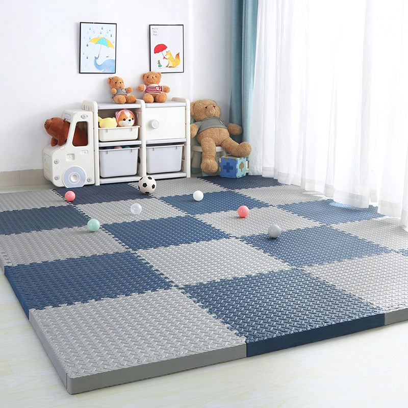 Non-Skid Level Loop Carpet Tile Interlocking Bedroom Carpet Tiles Dark Blue Clearhalo 'Carpet Tiles & Carpet Squares' 'carpet_tiles_carpet_squares' 'Flooring 'Home Improvement' 'home_improvement' 'home_improvement_carpet_tiles_carpet_squares' Walls and Ceiling' 6643336