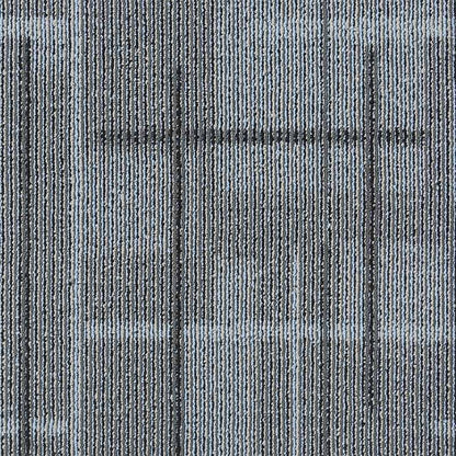 Indoor Level Loop Carpet Tile Dark Color Fade Resistant Loose Lay Carpet Tiles Gray-Blue Clearhalo 'Carpet Tiles & Carpet Squares' 'carpet_tiles_carpet_squares' 'Flooring 'Home Improvement' 'home_improvement' 'home_improvement_carpet_tiles_carpet_squares' Walls and Ceiling' 6643386