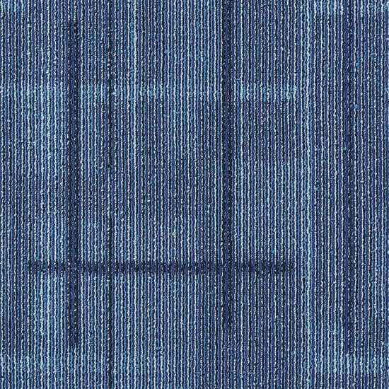 Indoor Level Loop Carpet Tile Dark Color Fade Resistant Loose Lay