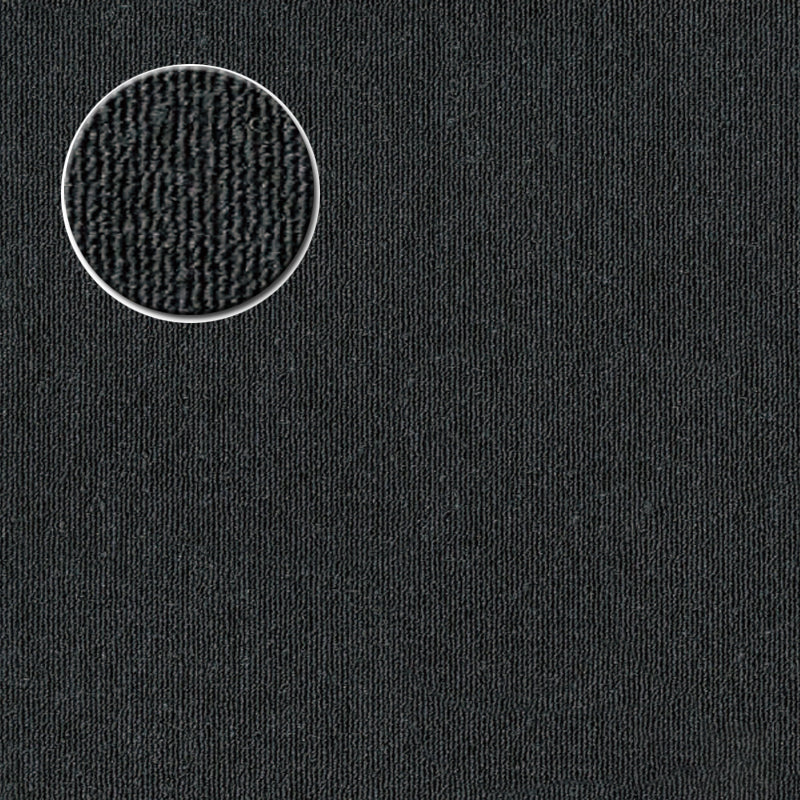 Non-Skid Level Loop Carpet Tile Self Adhesive Indoor Office Carpet Tiles Black Clearhalo 'Carpet Tiles & Carpet Squares' 'carpet_tiles_carpet_squares' 'Flooring 'Home Improvement' 'home_improvement' 'home_improvement_carpet_tiles_carpet_squares' Walls and Ceiling' 6643435