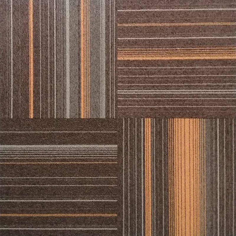 Office Level Loop Carpet Tile Multi-Color Fade Resistant Loose Lay Indoor Carpet Tiles Orange Clearhalo 'Carpet Tiles & Carpet Squares' 'carpet_tiles_carpet_squares' 'Flooring 'Home Improvement' 'home_improvement' 'home_improvement_carpet_tiles_carpet_squares' Walls and Ceiling' 6643500