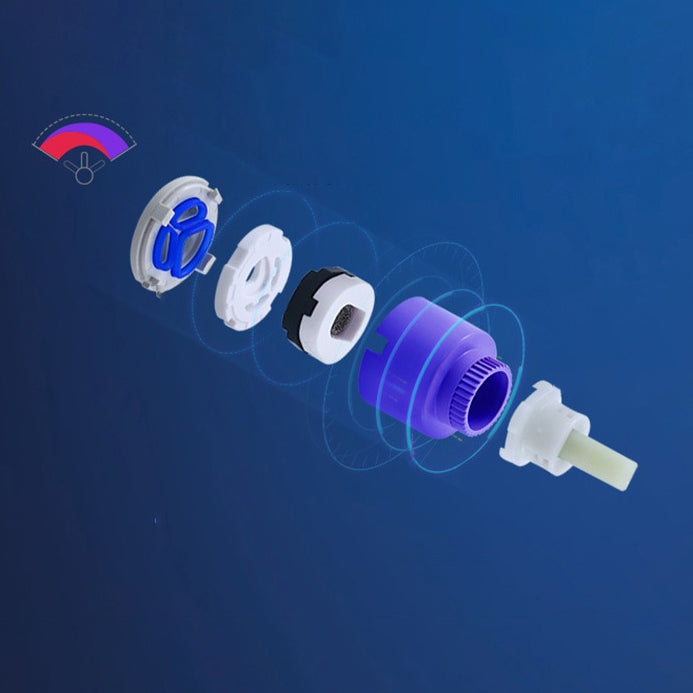 Modern 1-Handle Bathroom Sink Faucet Circular Vessel Sink Faucet Stainless Steel Clearhalo 'Bathroom Remodel & Bathroom Fixtures' 'Bathroom Sink Faucets' 'Bathroom Sinks & Faucet Components' 'bathroom_sink_faucets' 'Home Improvement' 'home_improvement' 'home_improvement_bathroom_sink_faucets' 6643551