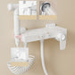 Shower System Massage Jet Round Handheld Shower Head Wall Mounted Shower Trim Clearhalo 'Bathroom Remodel & Bathroom Fixtures' 'Home Improvement' 'home_improvement' 'home_improvement_shower_faucets' 'Shower Faucets & Systems' 'shower_faucets' 'Showers & Bathtubs Plumbing' 'Showers & Bathtubs' 6643710
