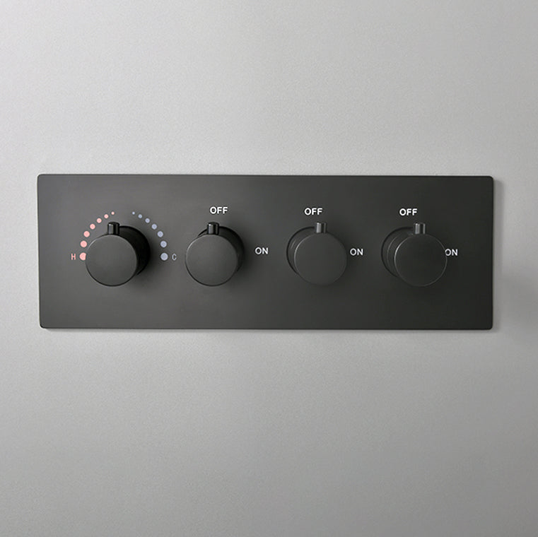 Modern Shower Trim Brass Slide Bar Included Adjustable Shower Head Shower Combo Clearhalo 'Bathroom Remodel & Bathroom Fixtures' 'Home Improvement' 'home_improvement' 'home_improvement_shower_faucets' 'Shower Faucets & Systems' 'shower_faucets' 'Showers & Bathtubs Plumbing' 'Showers & Bathtubs' 6643764