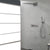 Modern Shower Set Brass Body Jets Adjustable Shower Head Wall Mounted Shower System Gun Grey 2 Clearhalo 'Bathroom Remodel & Bathroom Fixtures' 'Home Improvement' 'home_improvement' 'home_improvement_shower_faucets' 'Shower Faucets & Systems' 'shower_faucets' 'Showers & Bathtubs Plumbing' 'Showers & Bathtubs' 6643815