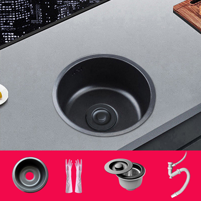 Stainless Steel Kitchen Sinks Modern Style Kitchen Sink with Single Bowl 12"L x 12"W x 6"H Sink Only None Clearhalo 'Home Improvement' 'home_improvement' 'home_improvement_kitchen_sinks' 'Kitchen Remodel & Kitchen Fixtures' 'Kitchen Sinks & Faucet Components' 'Kitchen Sinks' 'kitchen_sinks' 6643901