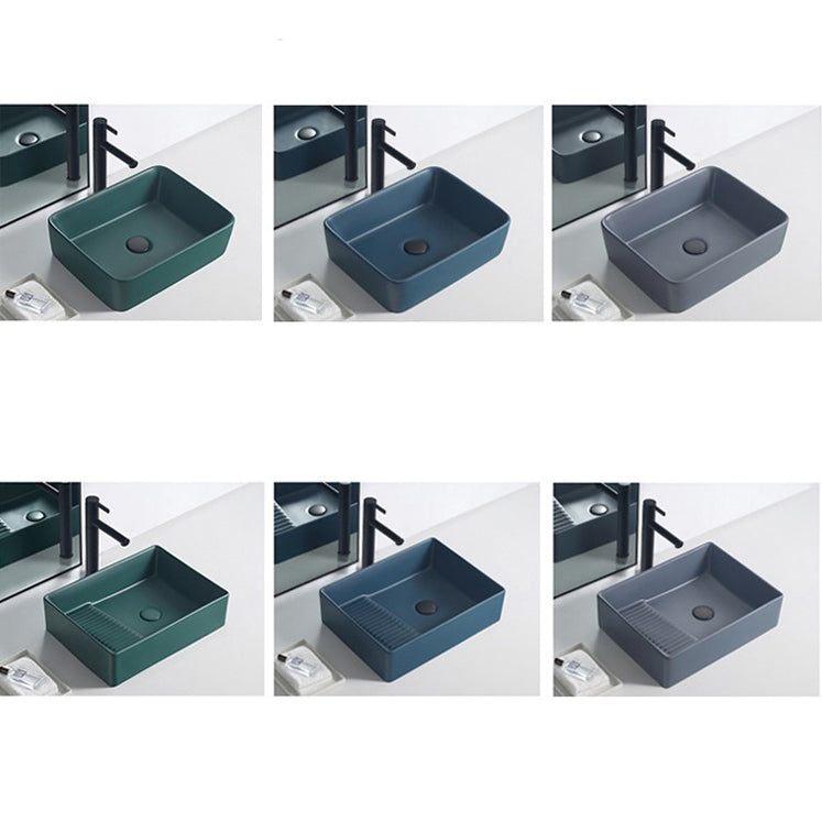 Rectangular Trough Bathroom Sink Modern Trough Bathroom Sink Clearhalo 'Bathroom Remodel & Bathroom Fixtures' 'Bathroom Sinks & Faucet Components' 'Bathroom Sinks' 'bathroom_sink' 'Home Improvement' 'home_improvement' 'home_improvement_bathroom_sink' 6643976