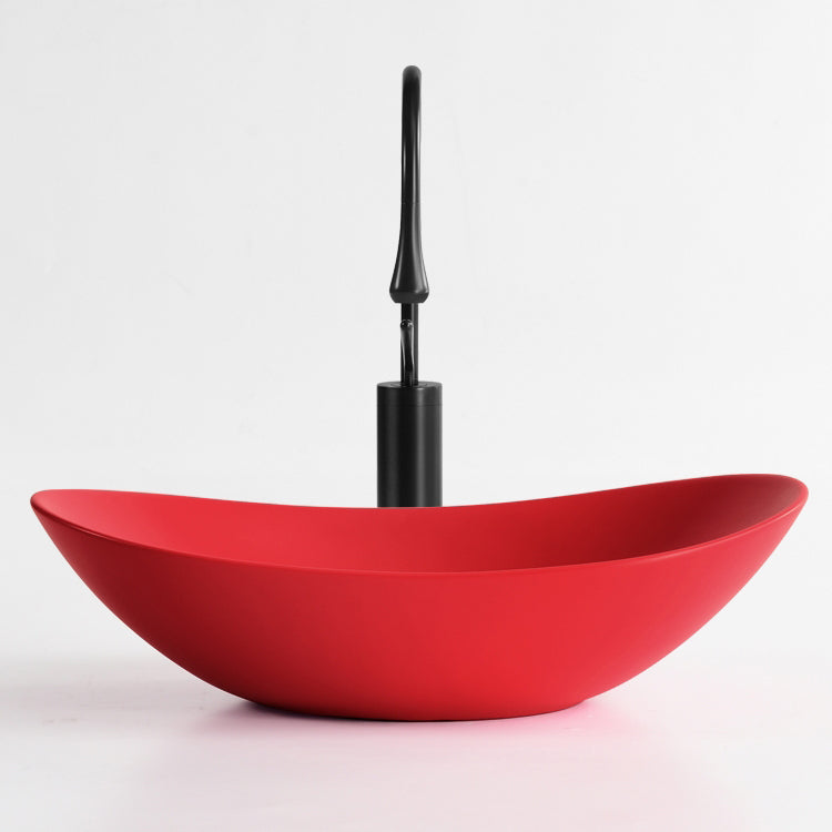 Modern Vessel Bathroom Sink Oval Porcelain with Pop-Up Drain Vessel Lavatory Sink Clearhalo 'Bathroom Remodel & Bathroom Fixtures' 'Bathroom Sinks & Faucet Components' 'Bathroom Sinks' 'bathroom_sink' 'Home Improvement' 'home_improvement' 'home_improvement_bathroom_sink' 6644087