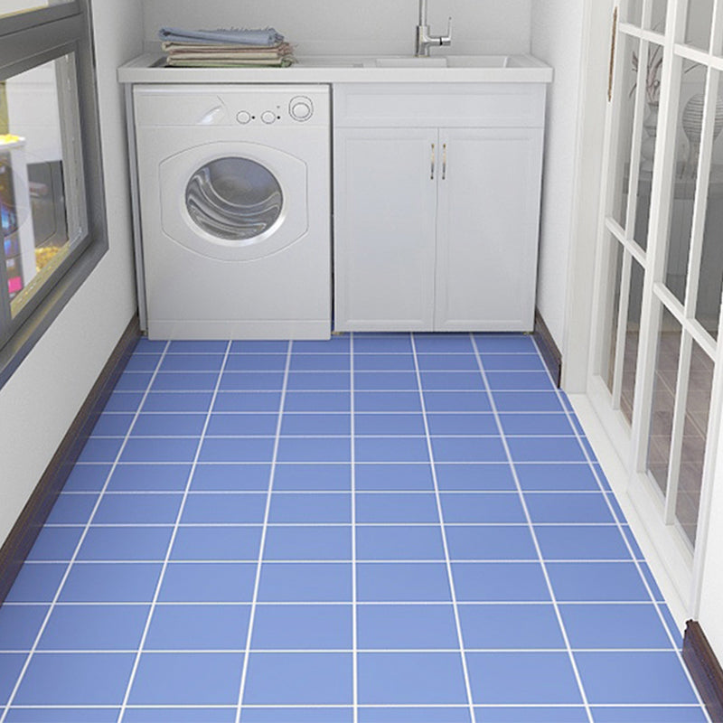 Modern Vinyl Flooring Geometric Print Peel and Stick PVC Flooring Blue Clearhalo 'Flooring 'Home Improvement' 'home_improvement' 'home_improvement_vinyl_flooring' 'Vinyl Flooring' 'vinyl_flooring' Walls and Ceiling' 6644360