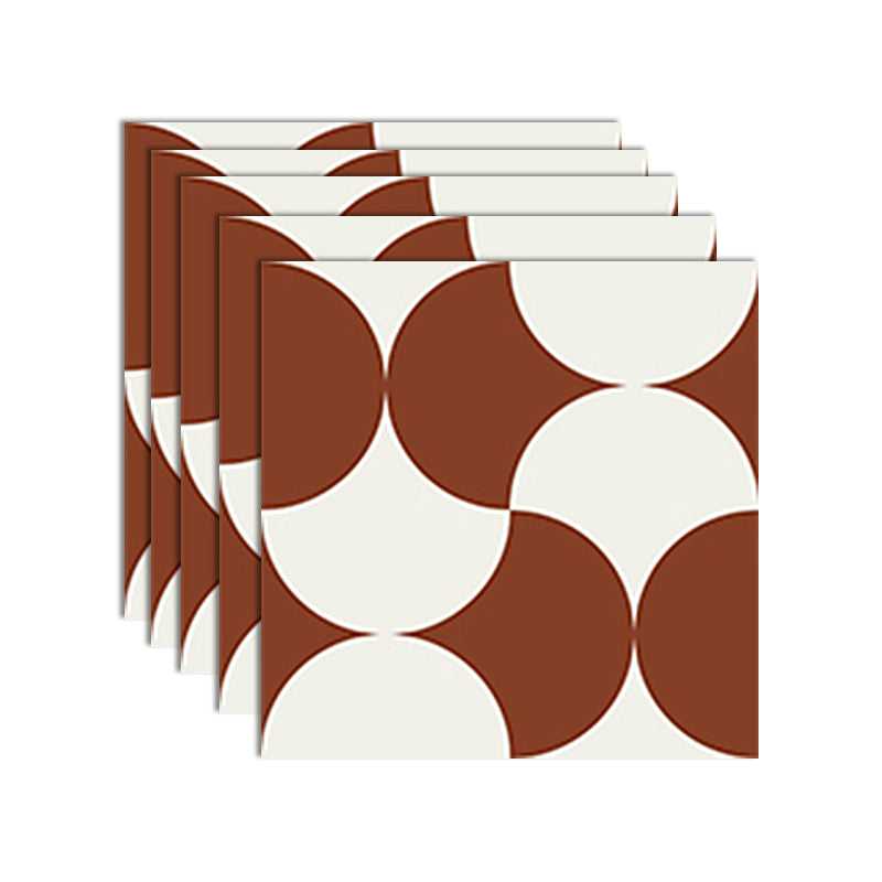 Peel and Stick Vinyl Flooring PVC Patterned Vinyl Flooring with Square Edge Beige Brown Clearhalo 'Flooring 'Home Improvement' 'home_improvement' 'home_improvement_vinyl_flooring' 'Vinyl Flooring' 'vinyl_flooring' Walls and Ceiling' 6644388