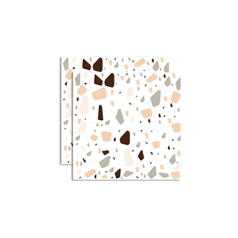 Multi-Tonal Style Vinyl Flooring Peel and Stick Vinyl Flooring White-Green-Yellow Clearhalo 'Flooring 'Home Improvement' 'home_improvement' 'home_improvement_vinyl_flooring' 'Vinyl Flooring' 'vinyl_flooring' Walls and Ceiling' 6644427