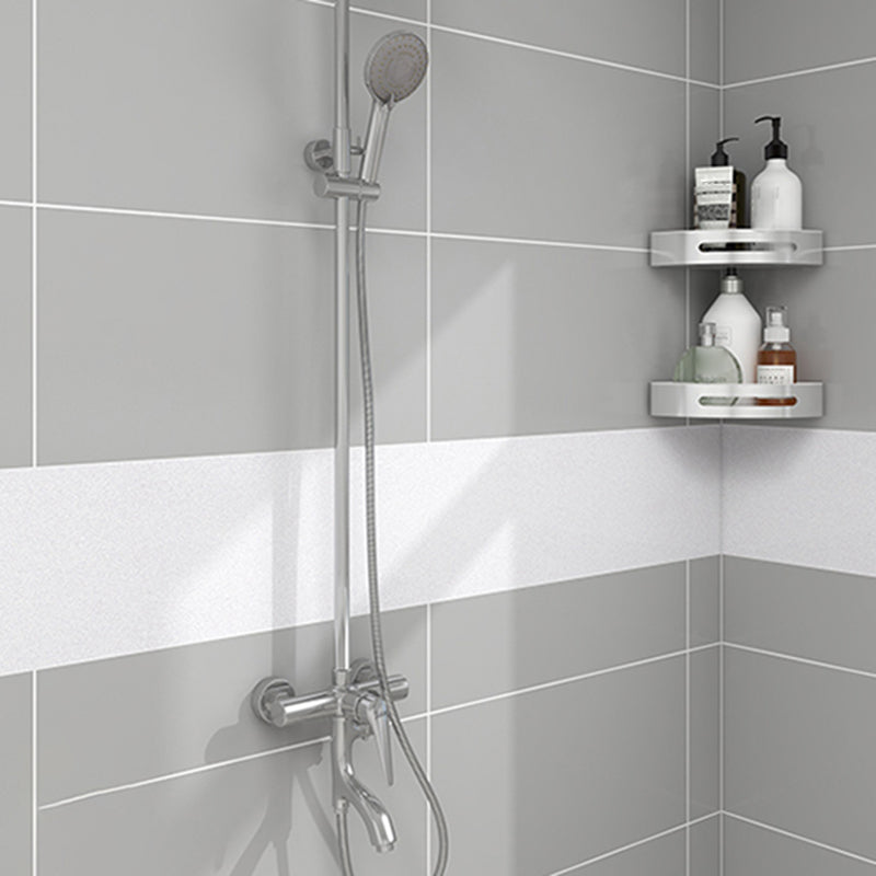 Modern Backsplash Tile Marble Print Backsplash Tile Peel and Stick for Bathroom White Clearhalo 'Flooring 'Home Improvement' 'home_improvement' 'home_improvement_peel_stick_blacksplash' 'Peel & Stick Backsplash Tile' 'peel_stick_blacksplash' 'Walls & Ceilings' Walls and Ceiling' 6644617