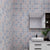 Modern Backsplash Wallpaper Peel and Stick Mosaic Tile for Bathroom Gray-Pink Clearhalo 'Flooring 'Home Improvement' 'home_improvement' 'home_improvement_peel_stick_blacksplash' 'Peel & Stick Backsplash Tile' 'peel_stick_blacksplash' 'Walls & Ceilings' Walls and Ceiling' 6644679