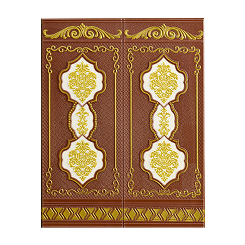Cladding Embossed Panel 3D Embossed Wall Paneling Glam Style Waterproof Wall Paneling for ...