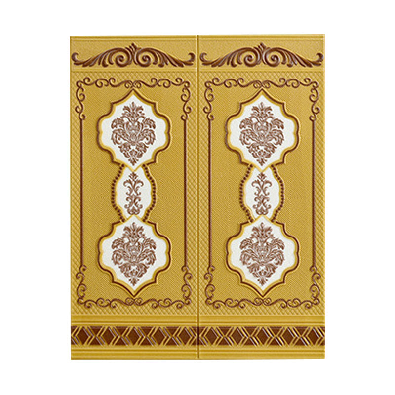 Cladding Embossed Panel 3D Embossed Wall Paneling Glam Style Waterproof Wall Paneling for ...