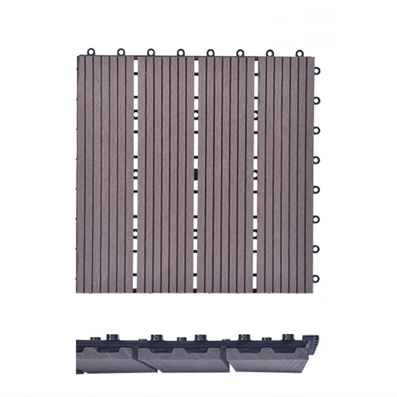 Modern Style Plastic Wood Laminate Flooring Laminate Floor for Outdoor Clearhalo 'Flooring 'Home Improvement' 'home_improvement' 'home_improvement_laminate_flooring' 'Laminate Flooring' 'laminate_flooring' Walls and Ceiling' 6644878