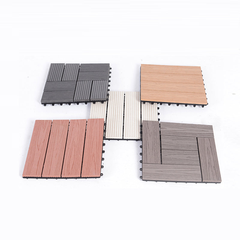 Modern Style Plastic Wood Laminate Flooring Laminate Floor for Outdoor Clearhalo 'Flooring 'Home Improvement' 'home_improvement' 'home_improvement_laminate_flooring' 'Laminate Flooring' 'laminate_flooring' Walls and Ceiling' 6644882