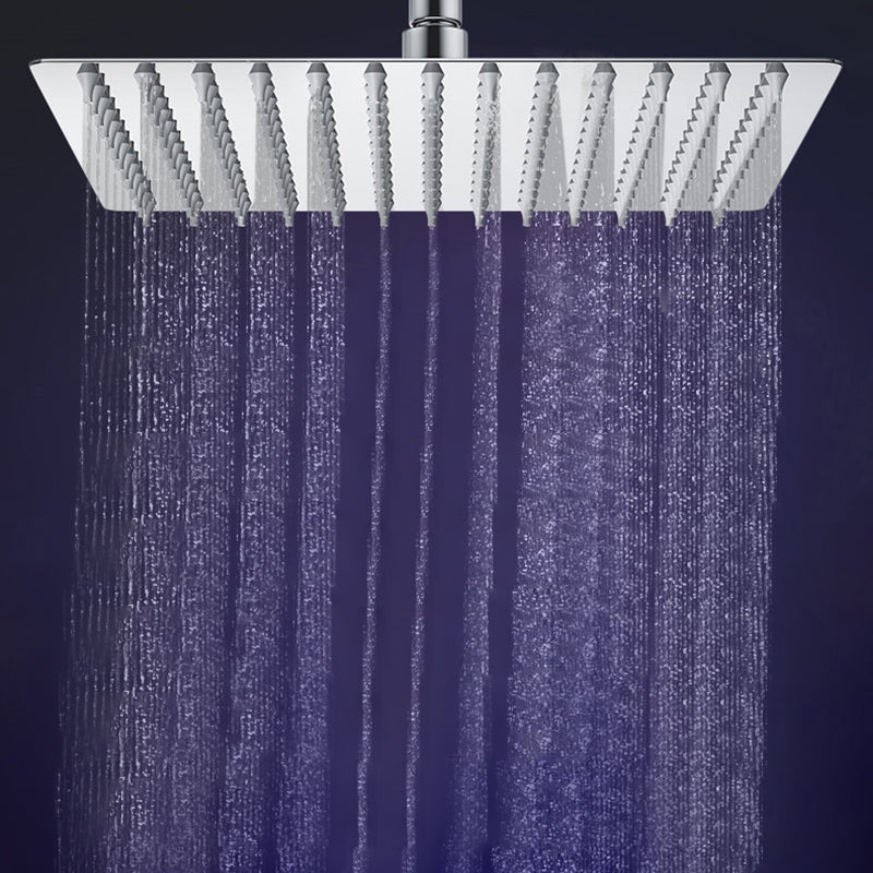 Modern Shower Head Combo Dual Shower Head Stainless Steel Wall-Mount Shower Head Clearhalo 'Bathroom Remodel & Bathroom Fixtures' 'Home Improvement' 'home_improvement' 'home_improvement_shower_heads' 'Shower Heads' 'shower_heads' 'Showers & Bathtubs Plumbing' 'Showers & Bathtubs' 6645024