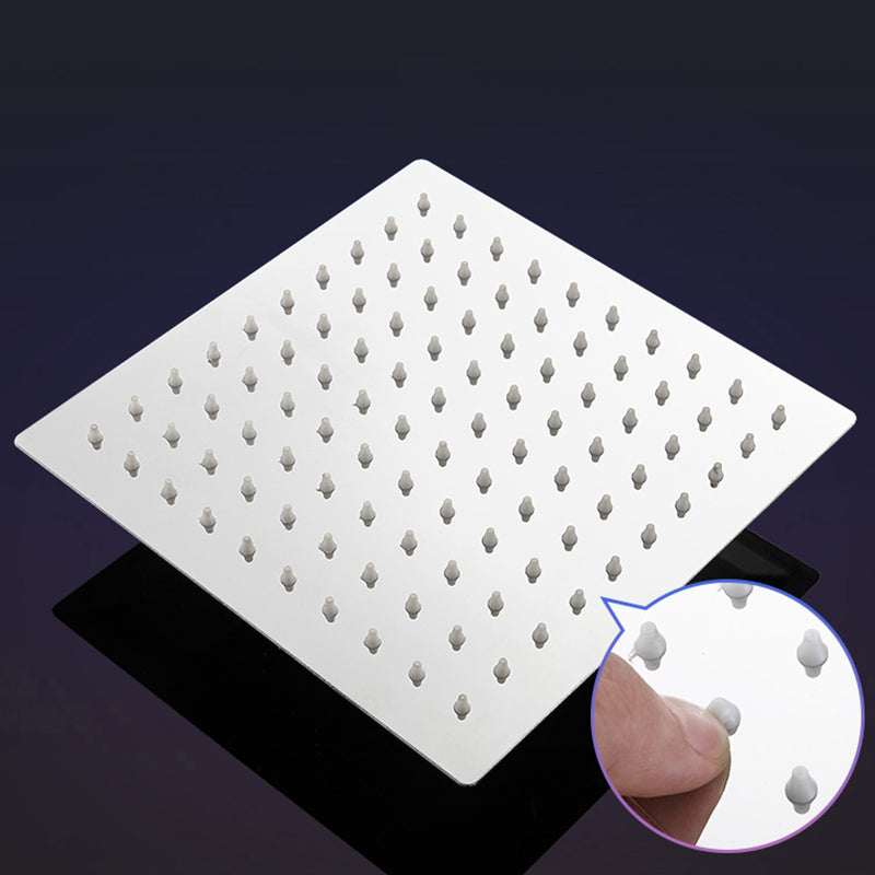 Modern Shower Head Combo Dual Shower Head Stainless Steel Wall-Mount Shower Head Clearhalo 'Bathroom Remodel & Bathroom Fixtures' 'Home Improvement' 'home_improvement' 'home_improvement_shower_heads' 'Shower Heads' 'shower_heads' 'Showers & Bathtubs Plumbing' 'Showers & Bathtubs' 6645037