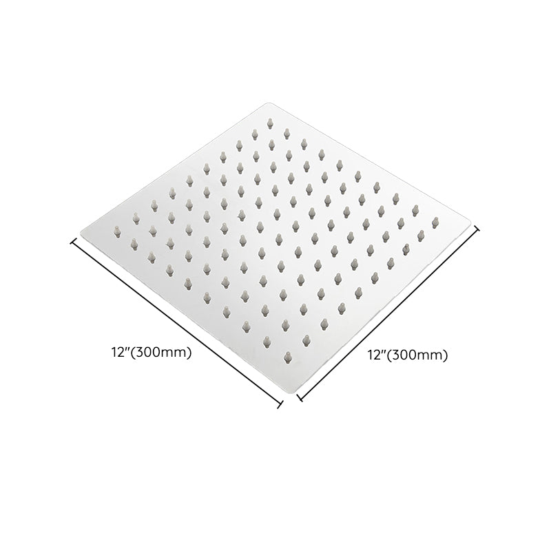 Modern Shower Head Combo Dual Shower Head Stainless Steel Wall-Mount Shower Head Clearhalo 'Bathroom Remodel & Bathroom Fixtures' 'Home Improvement' 'home_improvement' 'home_improvement_shower_heads' 'Shower Heads' 'shower_heads' 'Showers & Bathtubs Plumbing' 'Showers & Bathtubs' 6645047