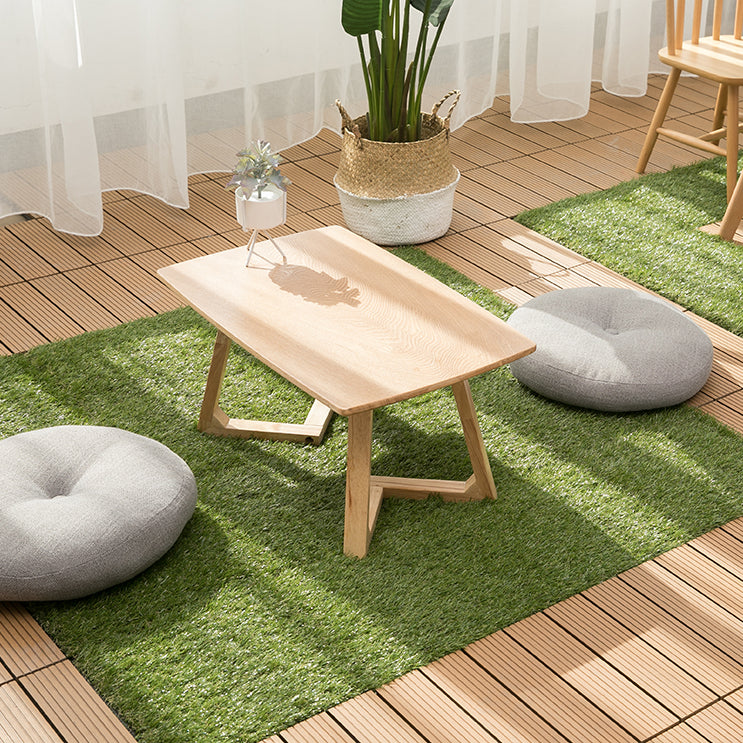 Interlocking Composite Deck Tile Outdoor Patio 11.8" x 11.8" Decktile Clearhalo 'Home Improvement' 'home_improvement' 'home_improvement_outdoor_deck_tiles_planks' 'Outdoor Deck Tiles & Planks' 'Outdoor Flooring & Tile' 'Outdoor Remodel' 'outdoor_deck_tiles_planks' 6645354