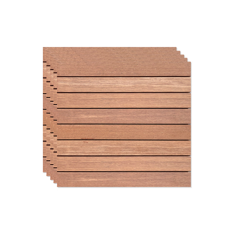Outdoor Patio Wooden Decking Tiles Interlocking Flooring Plank 2' x 2' Natural Clearhalo 'Home Improvement' 'home_improvement' 'home_improvement_outdoor_deck_tiles_planks' 'Outdoor Deck Tiles & Planks' 'Outdoor Flooring & Tile' 'Outdoor Remodel' 'outdoor_deck_tiles_planks' 6645493