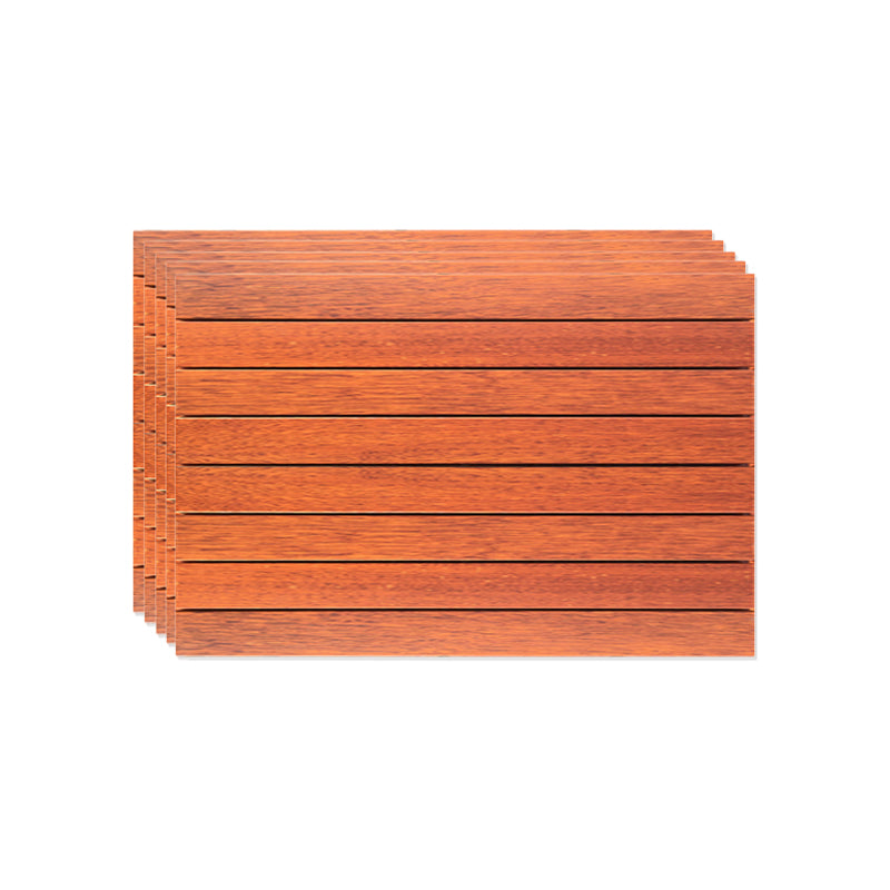 Outdoor Patio Wooden Decking Tiles Interlocking Flooring Plank 2' x 2'11" Rosewood Clearhalo 'Home Improvement' 'home_improvement' 'home_improvement_outdoor_deck_tiles_planks' 'Outdoor Deck Tiles & Planks' 'Outdoor Flooring & Tile' 'Outdoor Remodel' 'outdoor_deck_tiles_planks' 6645496