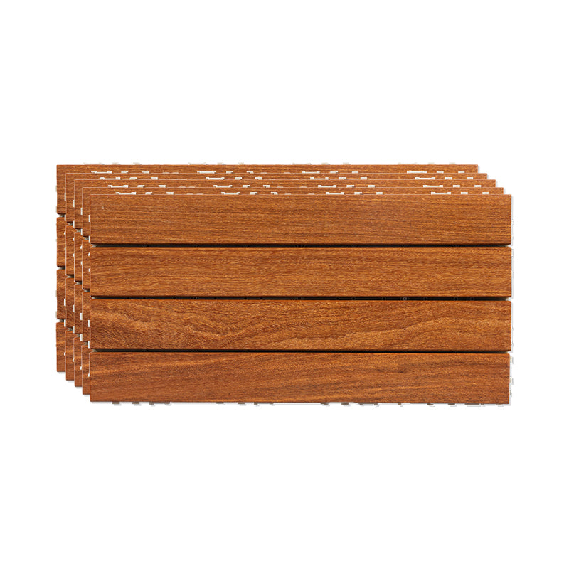 Outdoor Patio Flooring Tiles Interlocking Wooden Decking Tiles 23.6"L x 11.8"W Light Wood Clearhalo 'Home Improvement' 'home_improvement' 'home_improvement_outdoor_deck_tiles_planks' 'Outdoor Deck Tiles & Planks' 'Outdoor Flooring & Tile' 'Outdoor Remodel' 'outdoor_deck_tiles_planks' 6645534