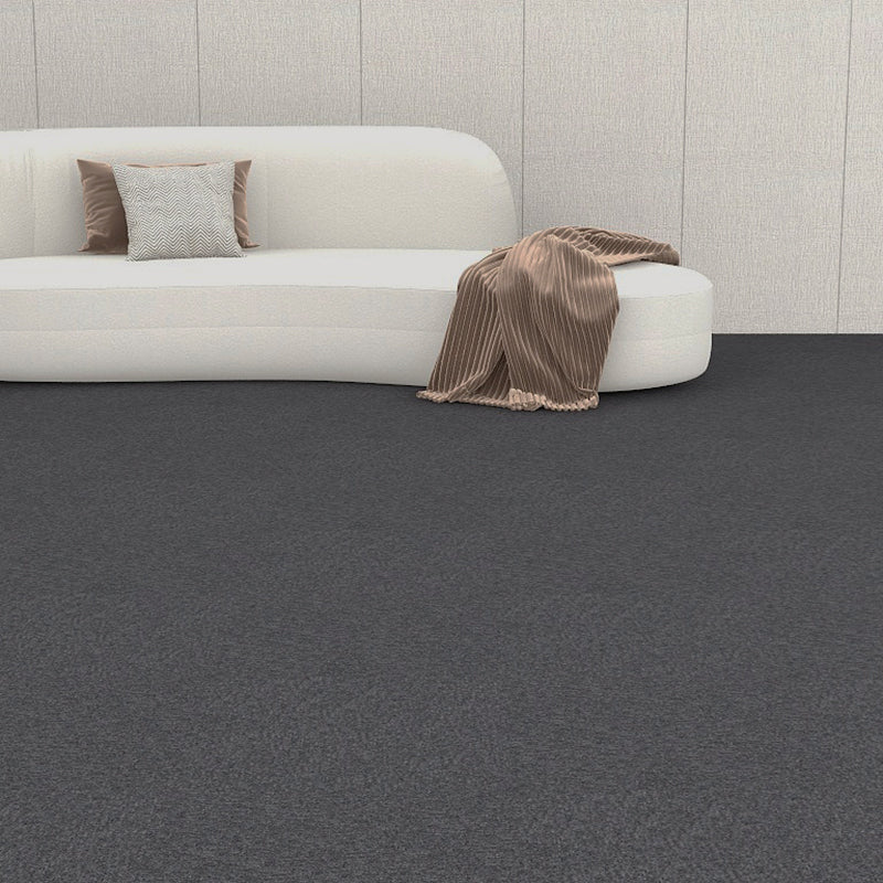 Loose Lay Indoor Carpet Tiles Non-Skid Level Loop Carpet Tile Dark Gray Clearhalo 'Carpet Tiles & Carpet Squares' 'carpet_tiles_carpet_squares' 'Flooring 'Home Improvement' 'home_improvement' 'home_improvement_carpet_tiles_carpet_squares' Walls and Ceiling' 6645960