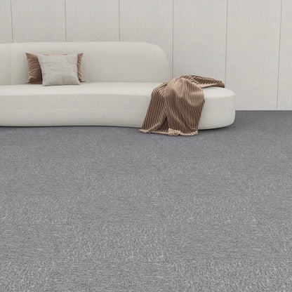 10-Pack Self-Adhesive Carpet Tiles - Peel & Stick Floor Mats For Bedroom, Living Room & Office
