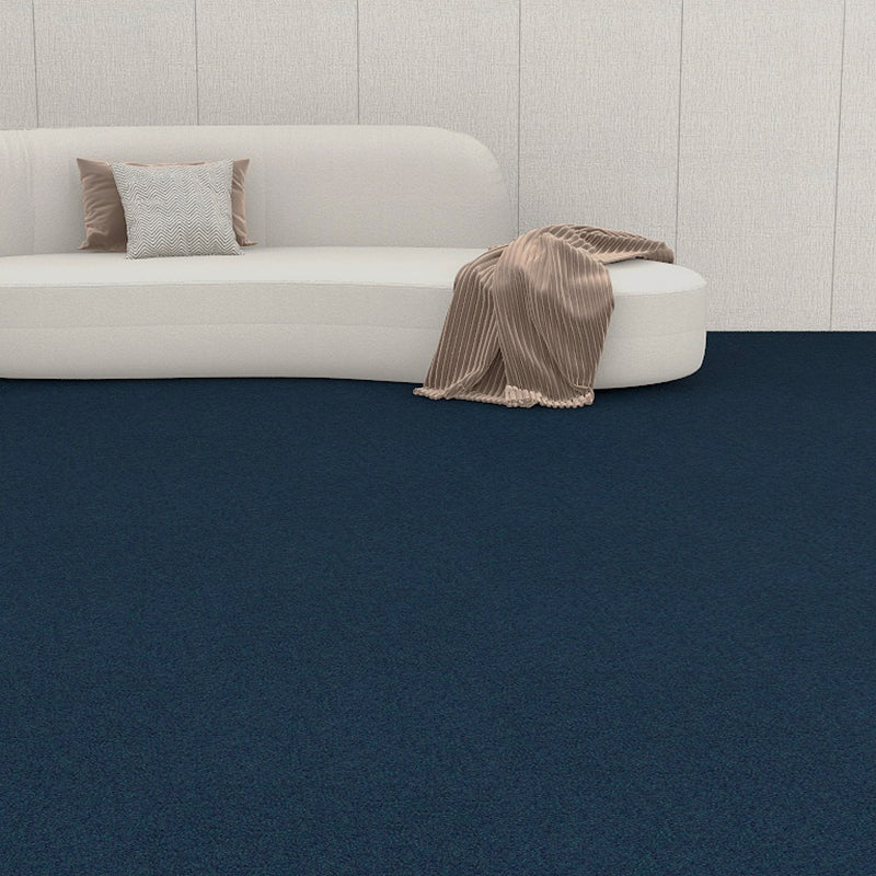 Loose Lay Indoor Carpet Tiles Non-Skid Level Loop Carpet Tile Blue-Black Clearhalo 'Carpet Tiles & Carpet Squares' 'carpet_tiles_carpet_squares' 'Flooring 'Home Improvement' 'home_improvement' 'home_improvement_carpet_tiles_carpet_squares' Walls and Ceiling' 6645976