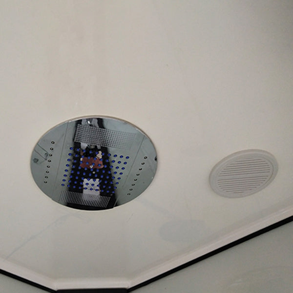 Shower Stall Semi-Frameless Double Sliding Rounded Shower Enclosure Clearhalo 'Bathroom Remodel & Bathroom Fixtures' 'Home Improvement' 'home_improvement' 'home_improvement_shower_stalls_enclosures' 'Shower Stalls & Enclosures' 'shower_stalls_enclosures' 'Showers & Bathtubs' 6646068