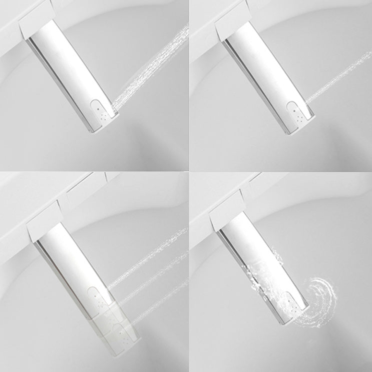 Elongated Wall Hung Toilet Ceramic Smart Toilet with Unlimited Warm Water Clearhalo 'Bathroom Remodel & Bathroom Fixtures' 'Bidets' 'Home Improvement' 'home_improvement' 'home_improvement_bidets' 'Toilets & Bidets' 6648438